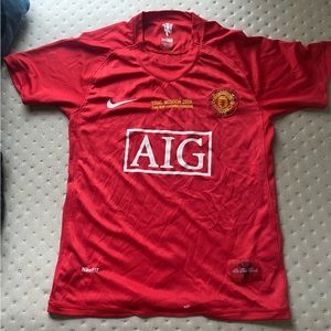 2008 MANCHESTER UNITED CHAMPIONS LEAGUE FINAL JERSEY